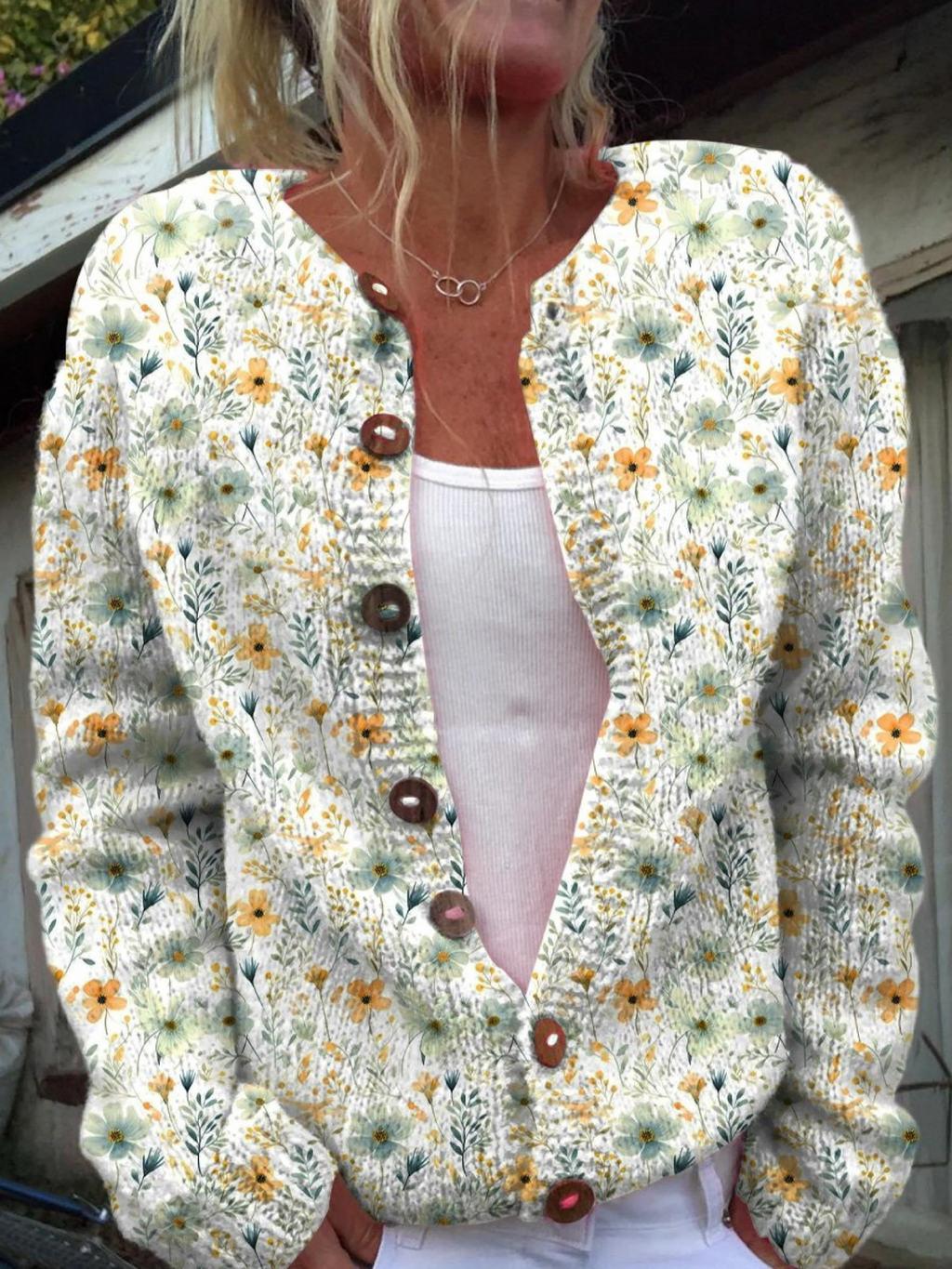 Adelyn | Floral Midi Dress