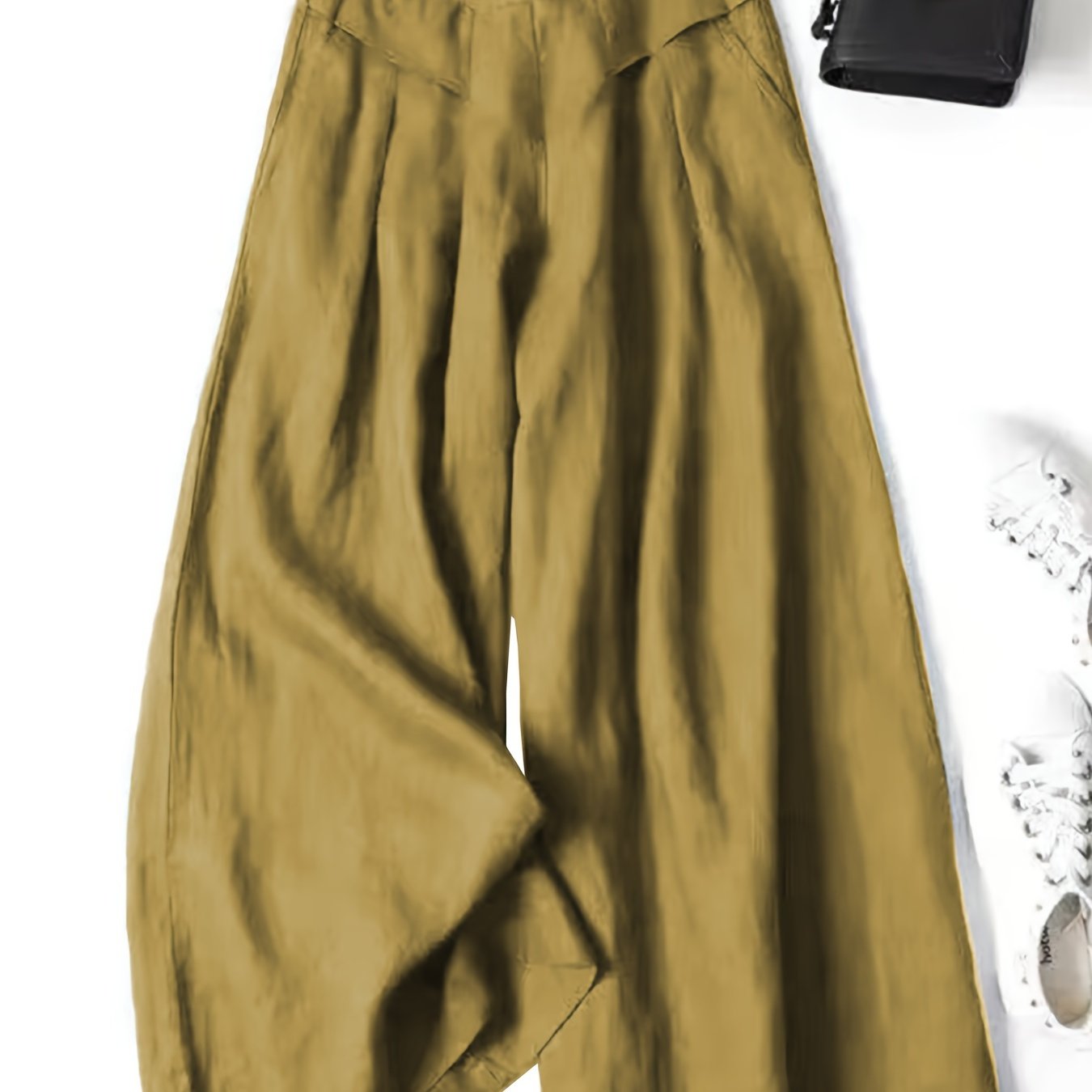 Anika | Wide-Leg Ankle Pants
