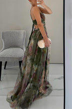 Renee | Floral Print Maxi Dress