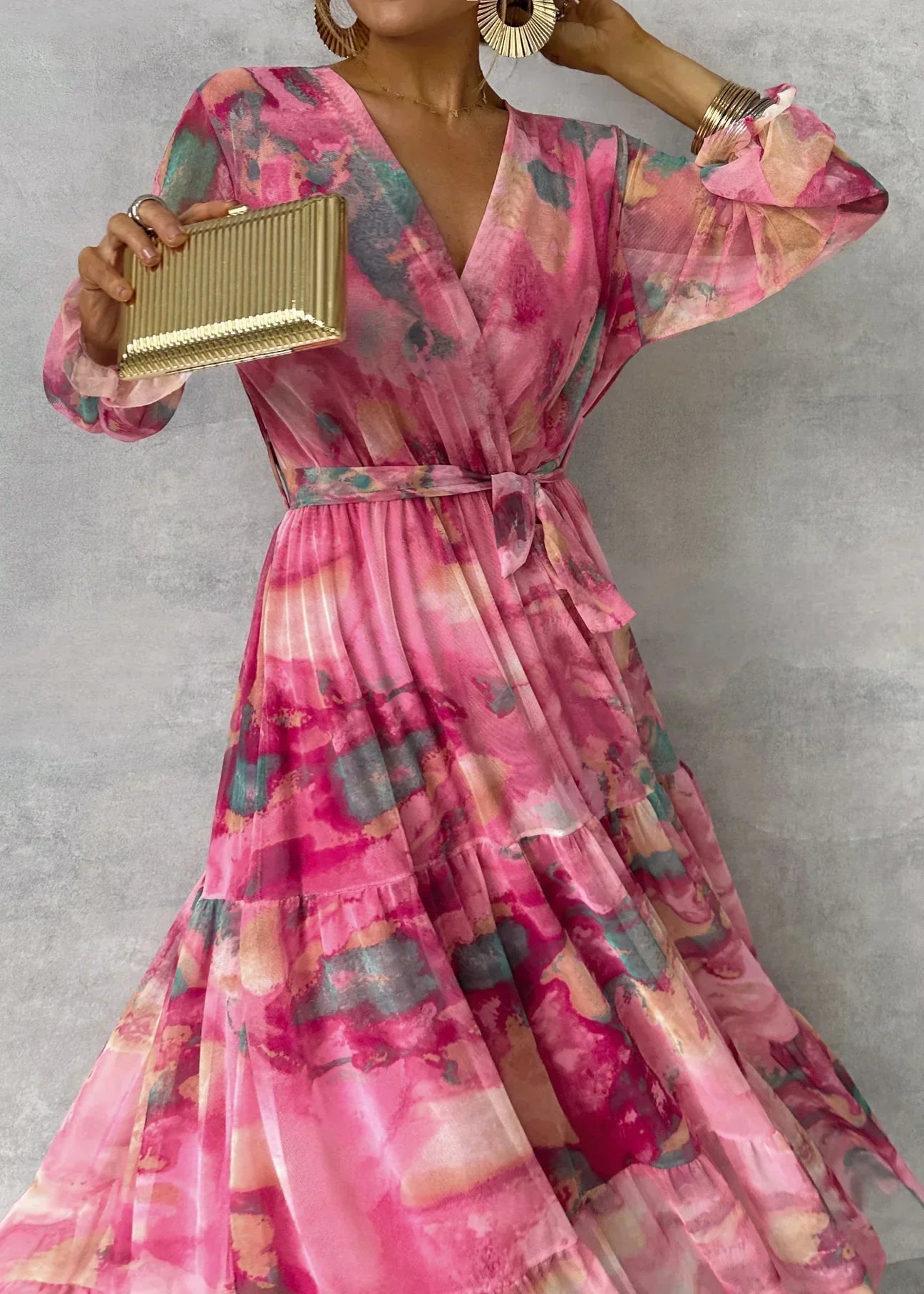 Esmé | Floral Wrap Maxi Dress
