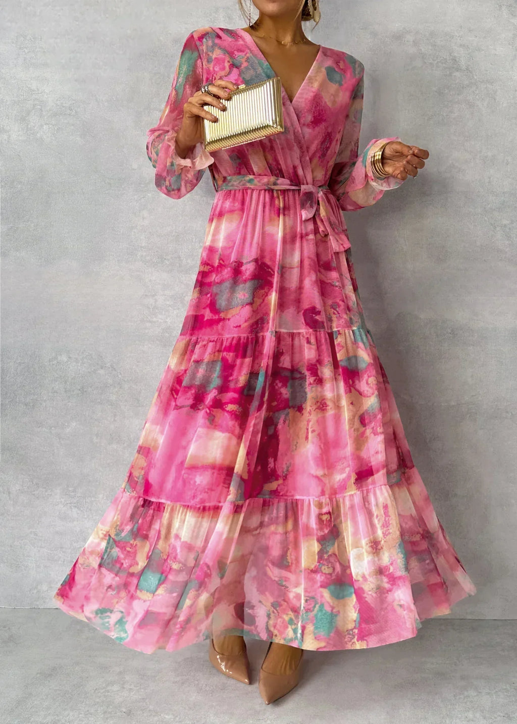 Esmé | Floral Wrap Maxi Dress