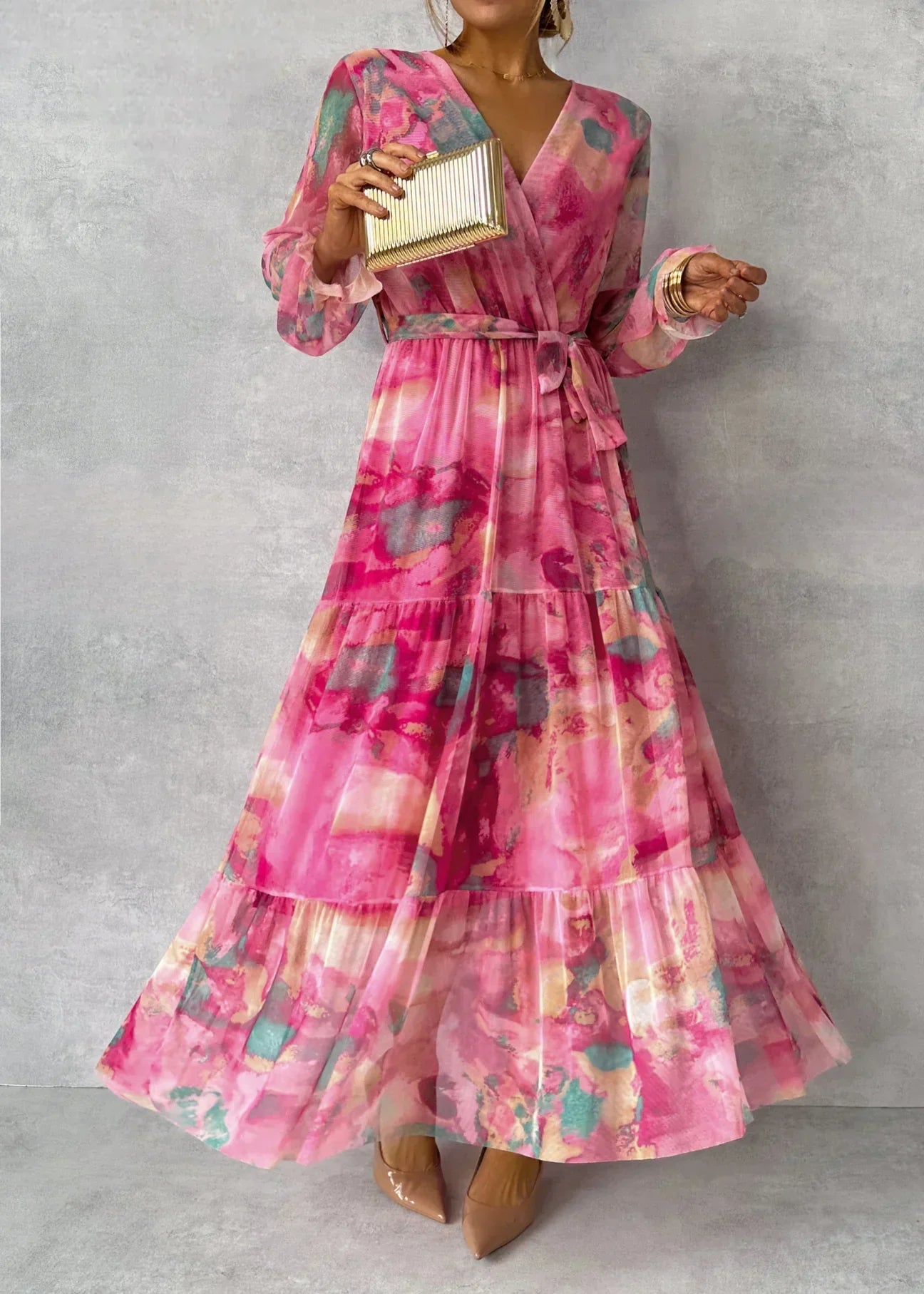 Esmé | Floral Wrap Maxi Dress