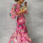 Esmé | Floral Wrap Maxi Dress
