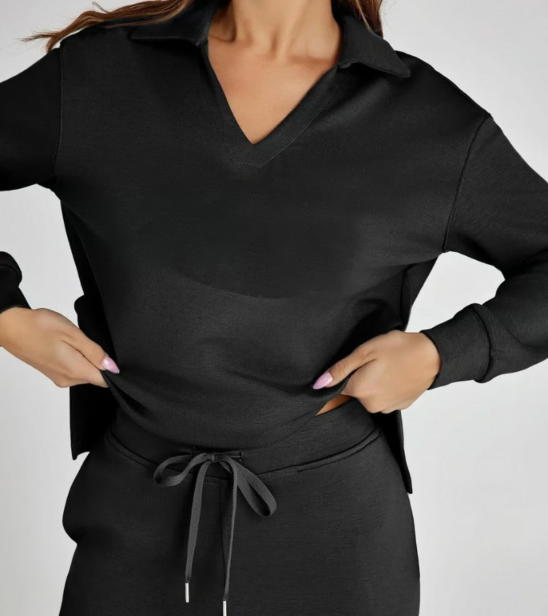 Selena | Flared Pants Two-Piece Set