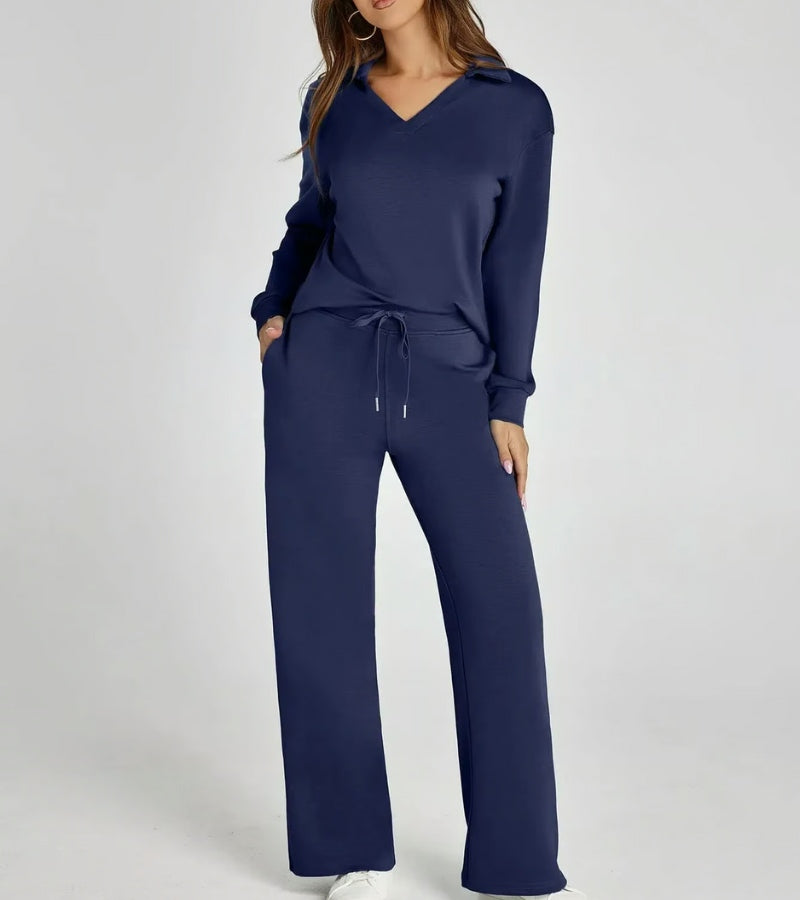 Selena | Flared Pants Two-Piece Set