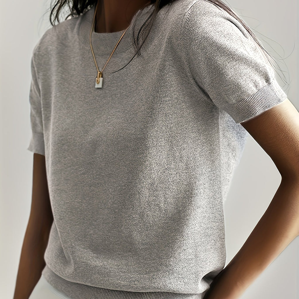 Hayden | Short-Sleeve Casual Blouse