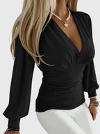 Avina | V-Neck Blouse