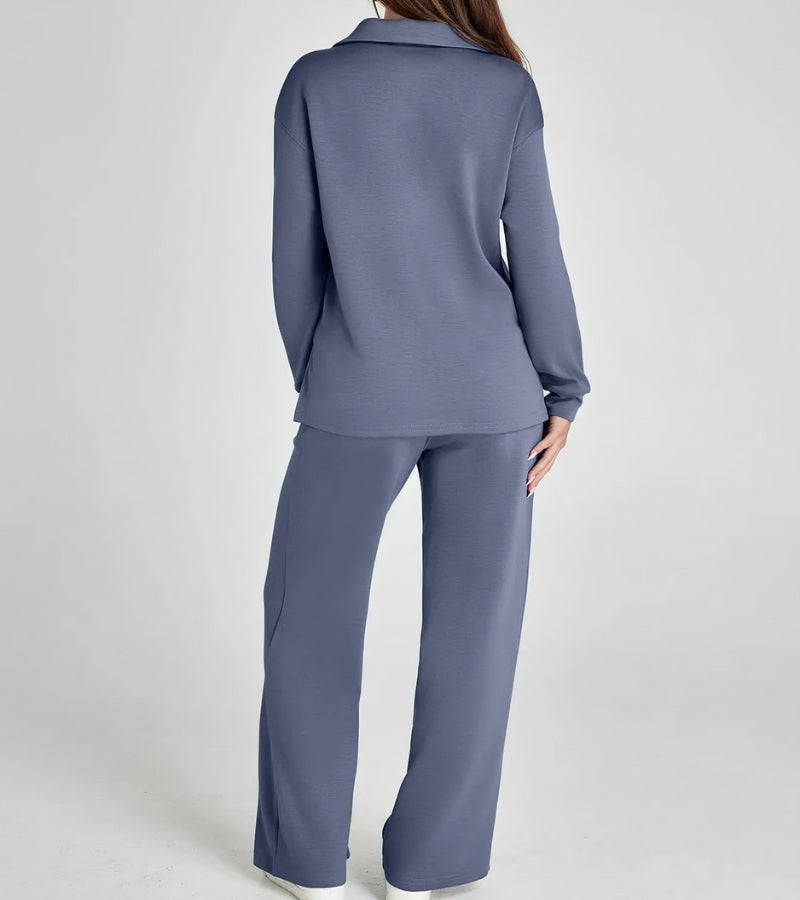 Selena | Flared Pants Two-Piece Set