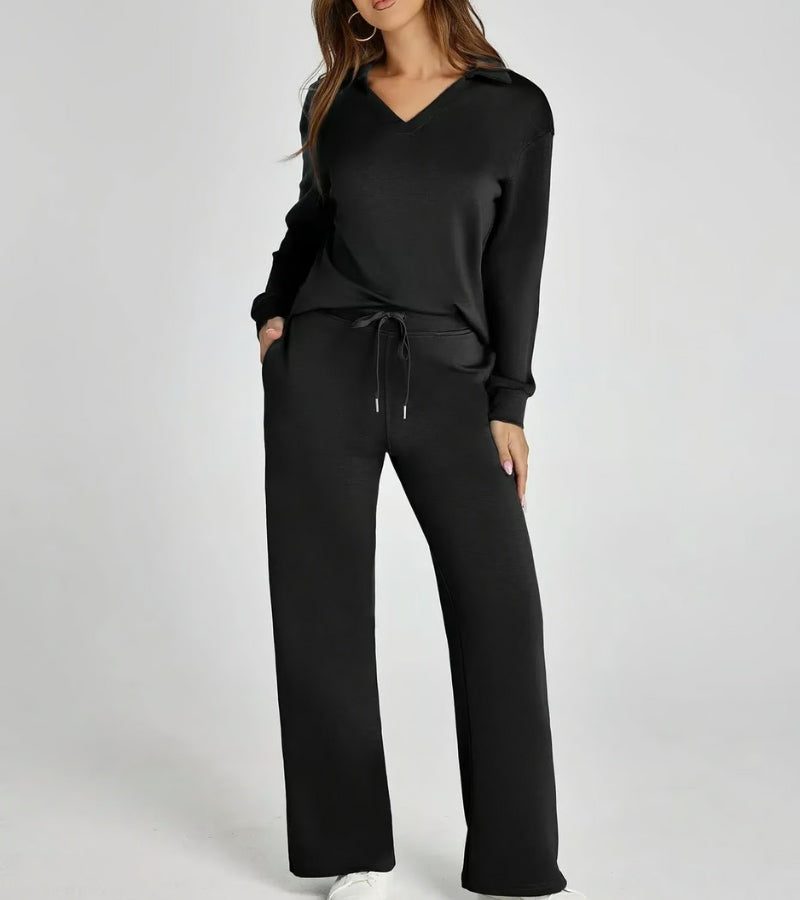 Selena | Flared Pants Two-Piece Set