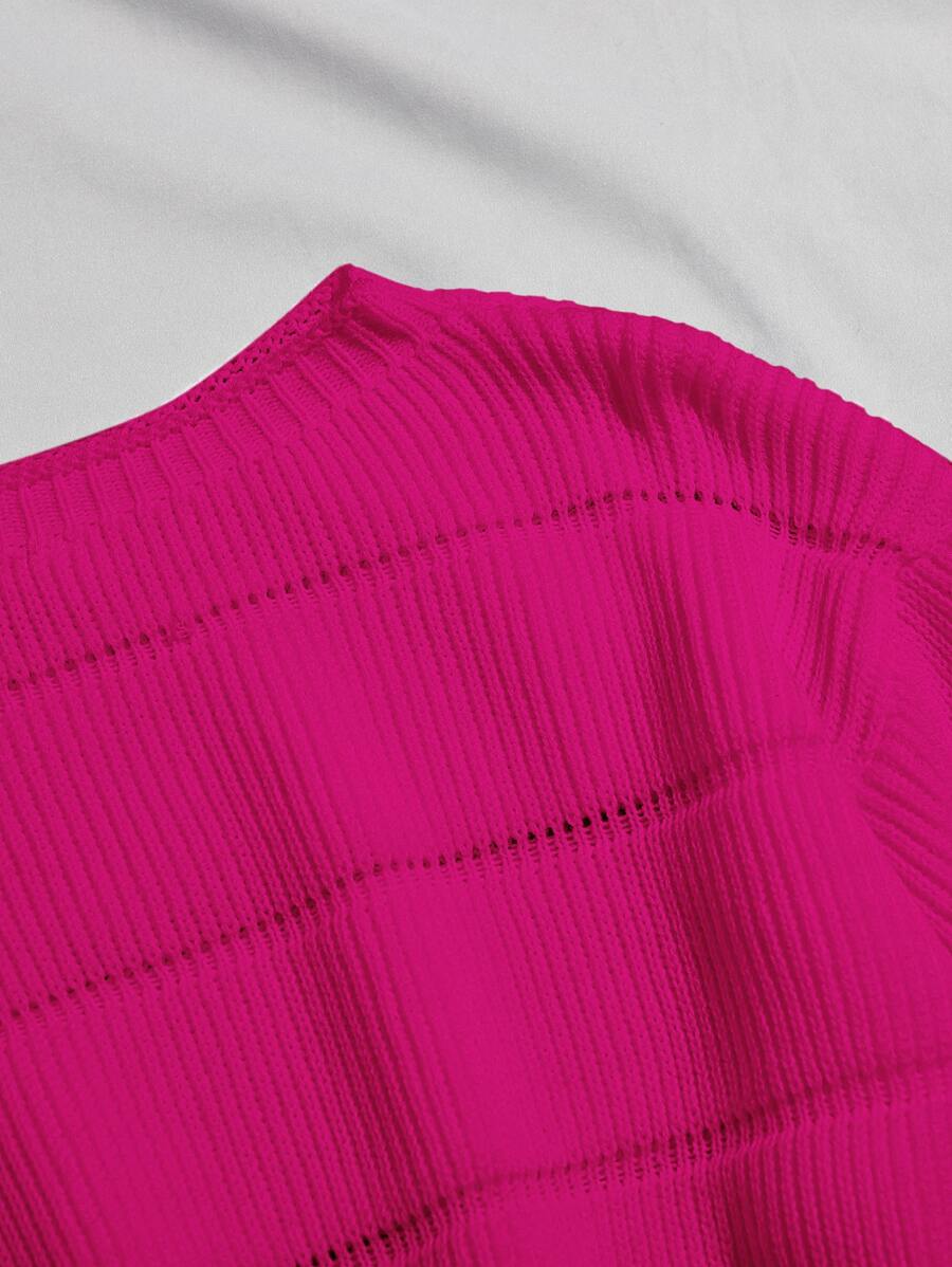 Lune | Cropped Cable Knit Sweater