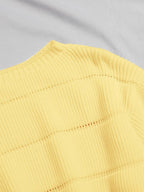 Lune | Cropped Cable Knit Sweater