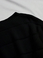 Lune | Cropped Cable Knit Sweater