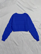 Lune | Cropped Cable Knit Sweater