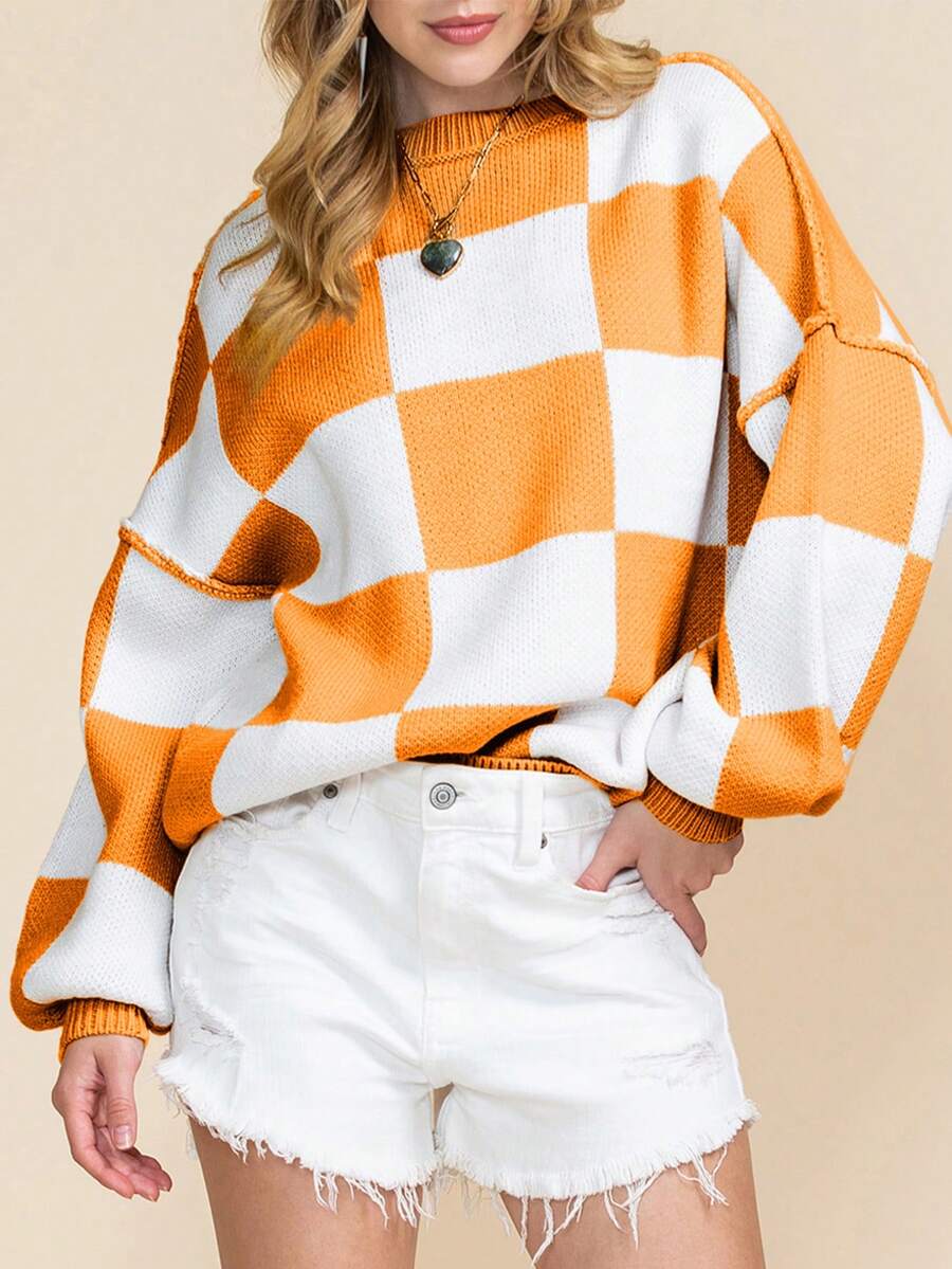 Noor | Colorblock Knit Sweater