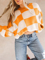 Noor | Colorblock Knit Sweater