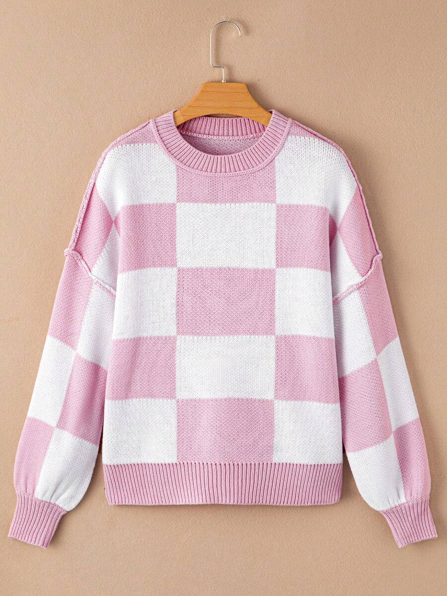 Noor | Colorblock Knit Sweater