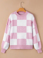 Noor | Colorblock Knit Sweater