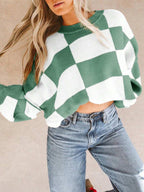 Noor | Colorblock Knit Sweater