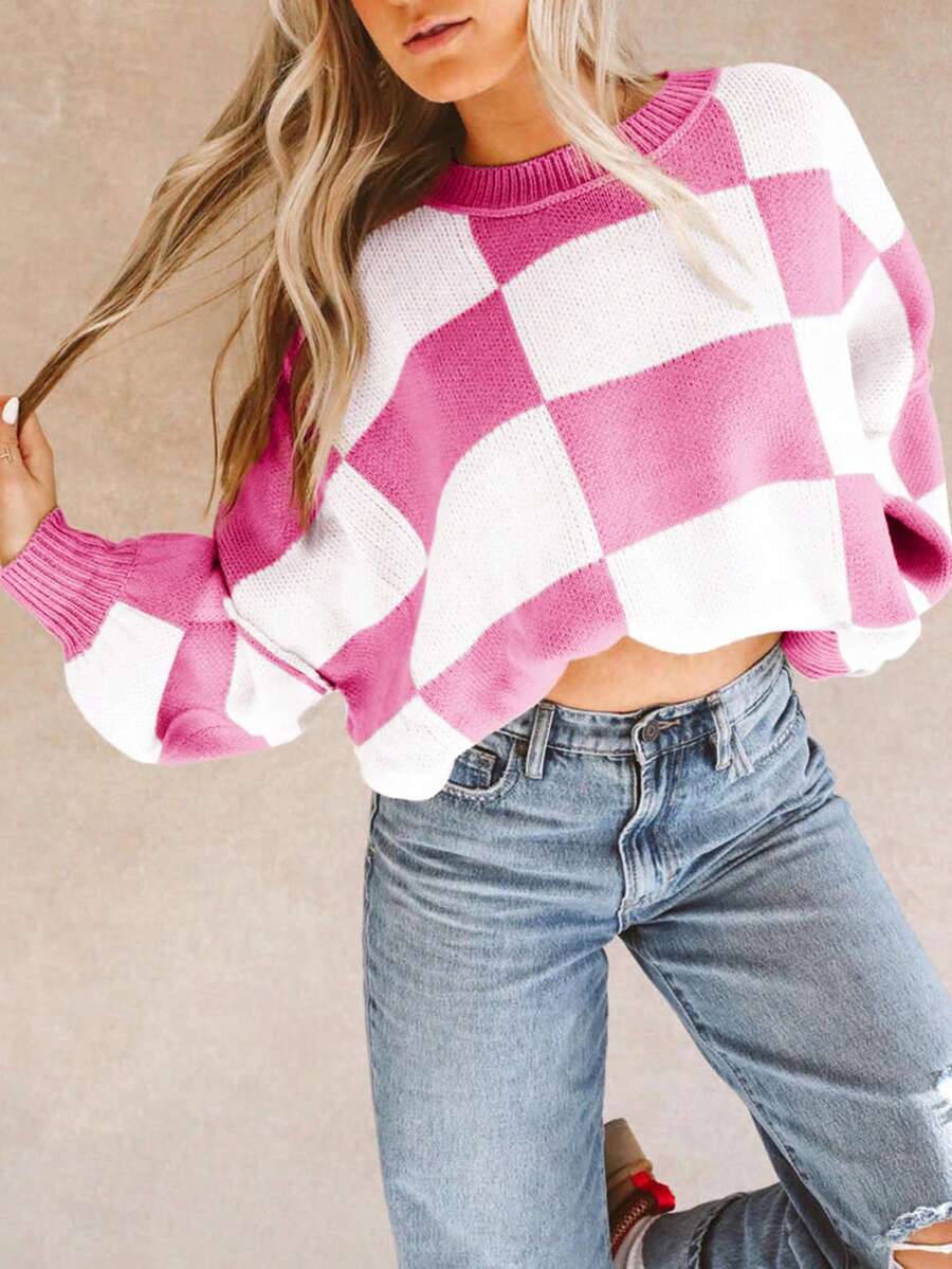 Noor | Colorblock Knit Sweater