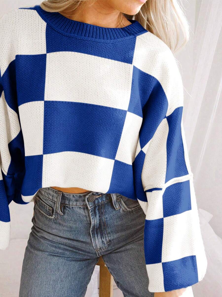 Noor | Colorblock Knit Sweater