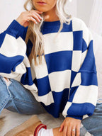 Noor | Colorblock Knit Sweater