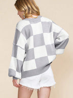 Noor | Colorblock Knit Sweater