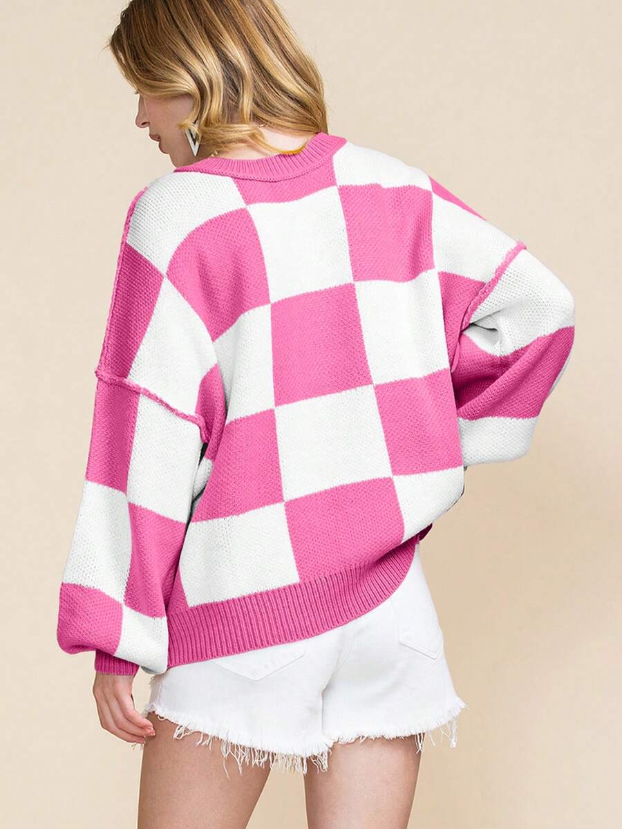 Noor | Colorblock Knit Sweater