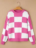 Noor | Colorblock Knit Sweater