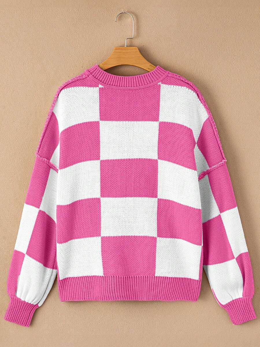 Noor | Colorblock Knit Sweater