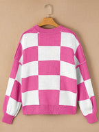 Noor | Colorblock Knit Sweater
