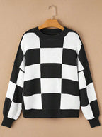 Noor | Colorblock Knit Sweater