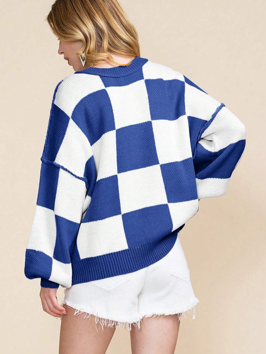 Noor | Colorblock Knit Sweater