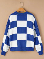 Noor | Colorblock Knit Sweater