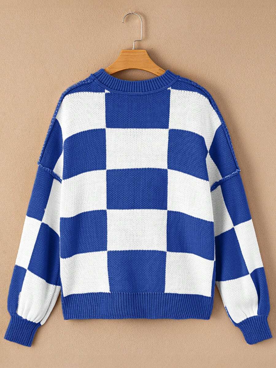 Noor | Colorblock Knit Sweater