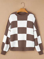 Noor | Colorblock Knit Sweater