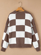 Noor | Colorblock Knit Sweater
