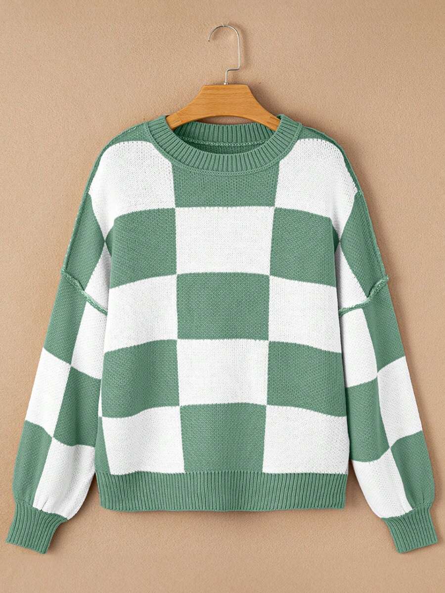 Noor | Colorblock Knit Sweater