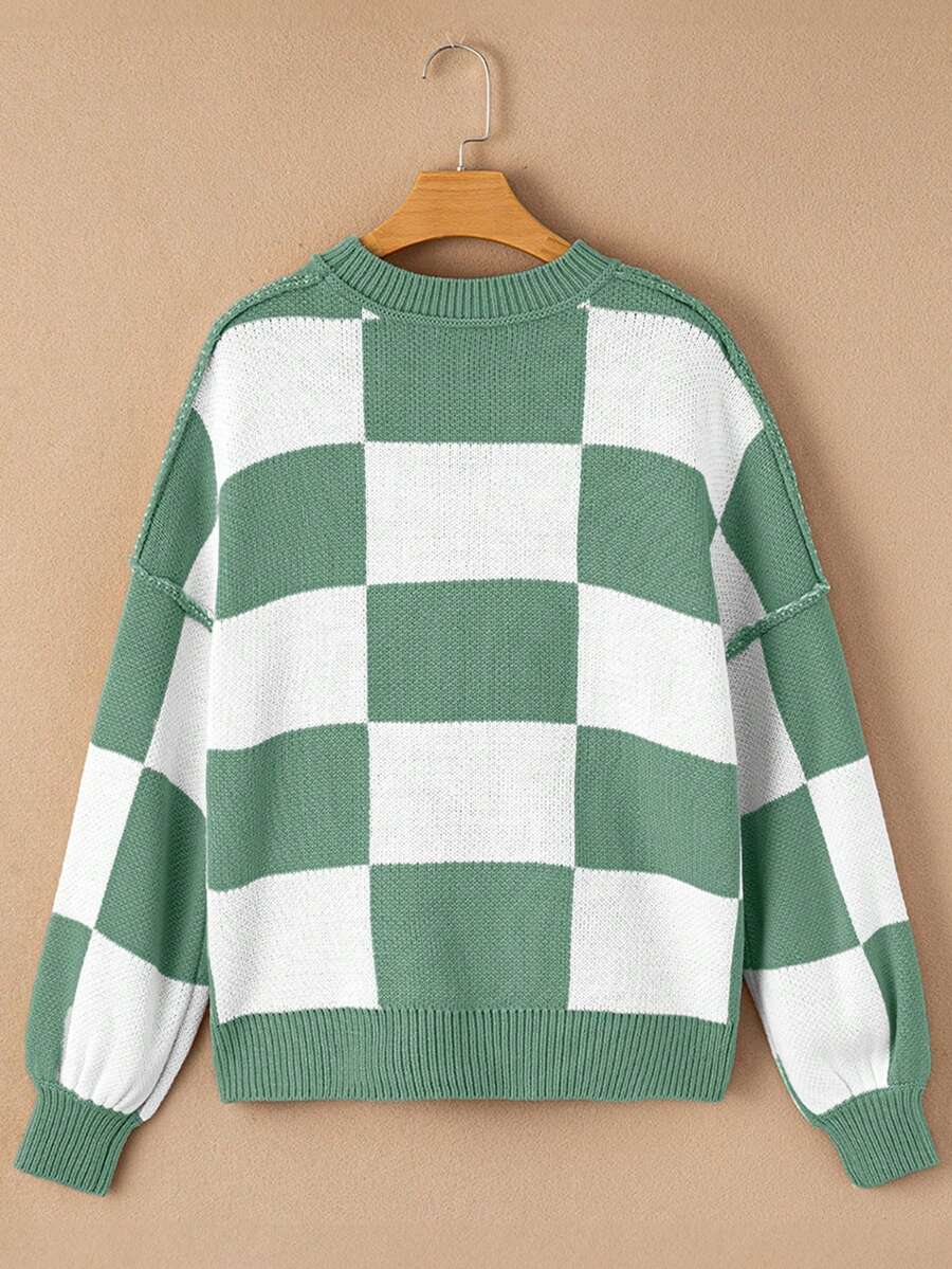 Noor | Colorblock Knit Sweater