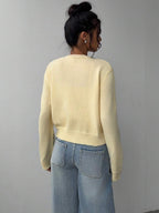 Amara | Cropped Button Cardigan