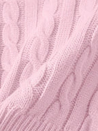 Lune | Cropped Cable Knit Sweater