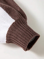 Noor | Colorblock Knit Sweater