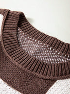 Noor | Colorblock Knit Sweater