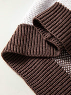 Noor | Colorblock Knit Sweater