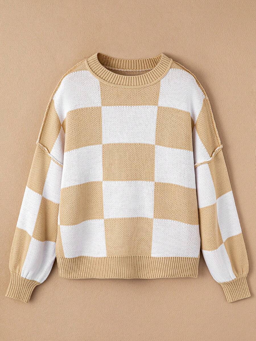Noor | Colorblock Knit Sweater