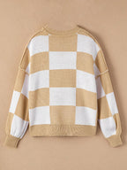 Noor | Colorblock Knit Sweater