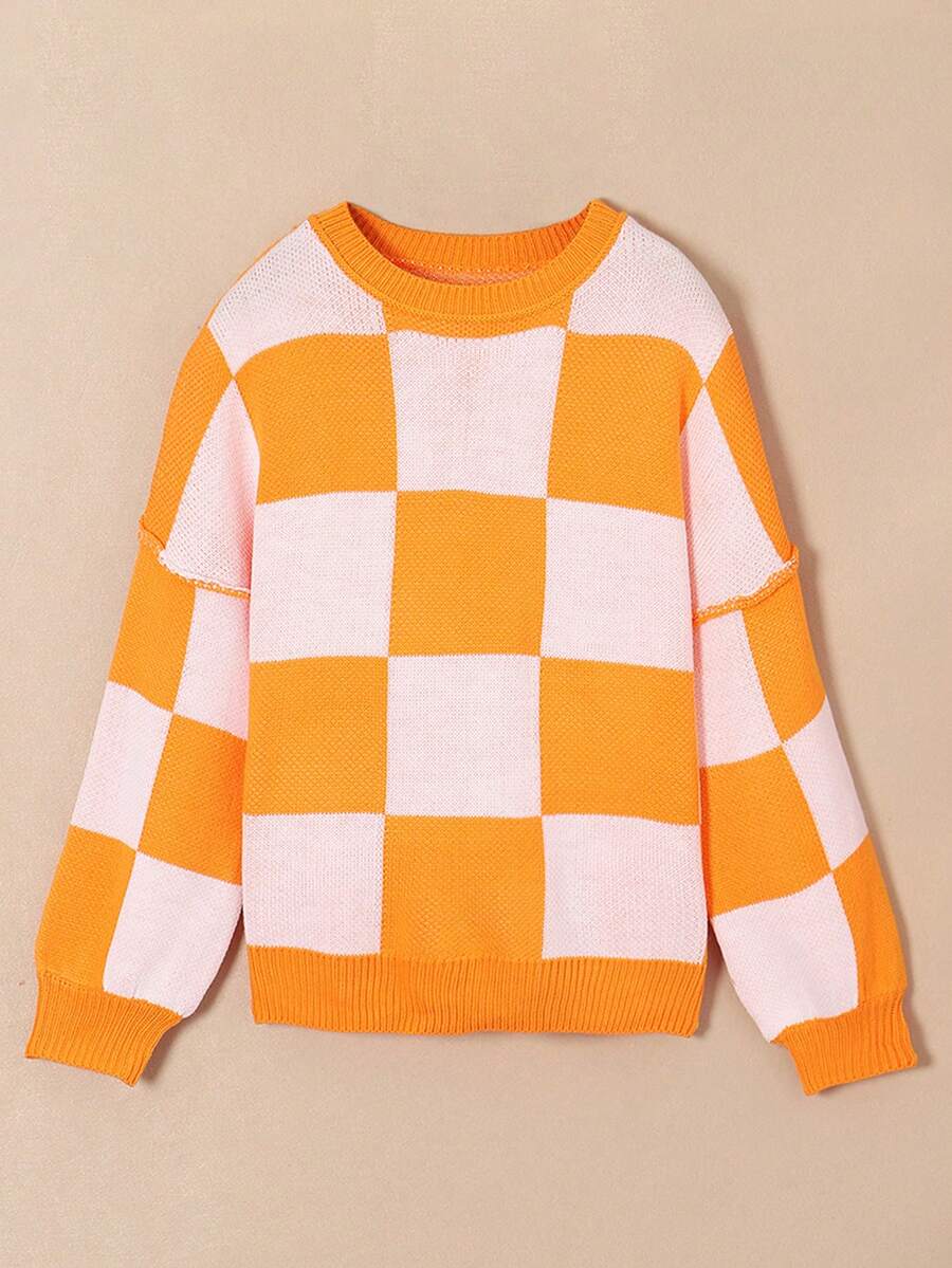 Noor | Colorblock Knit Sweater