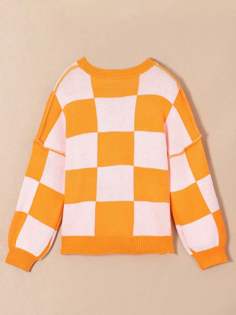 Noor | Colorblock Knit Sweater