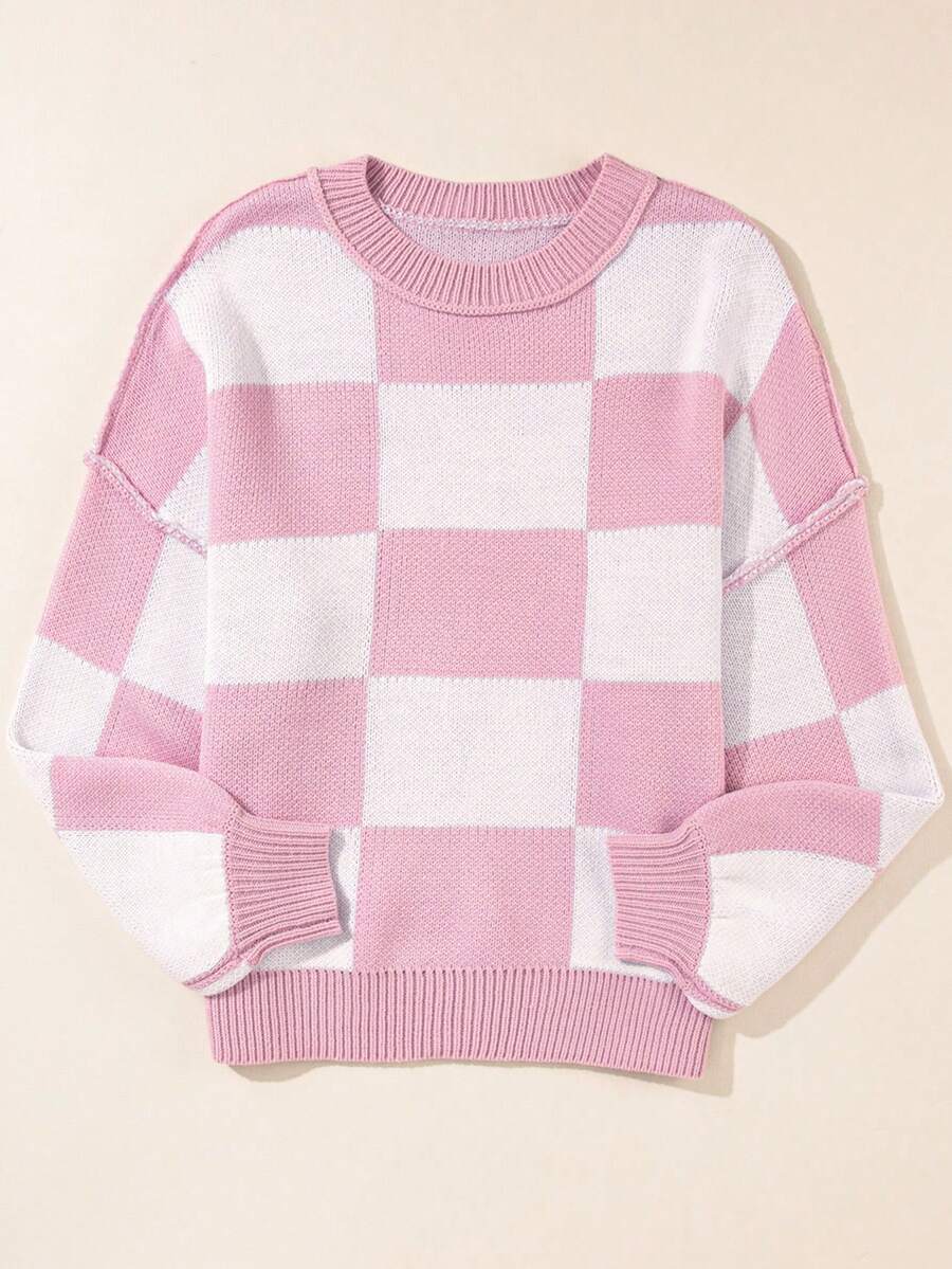 Noor | Colorblock Knit Sweater