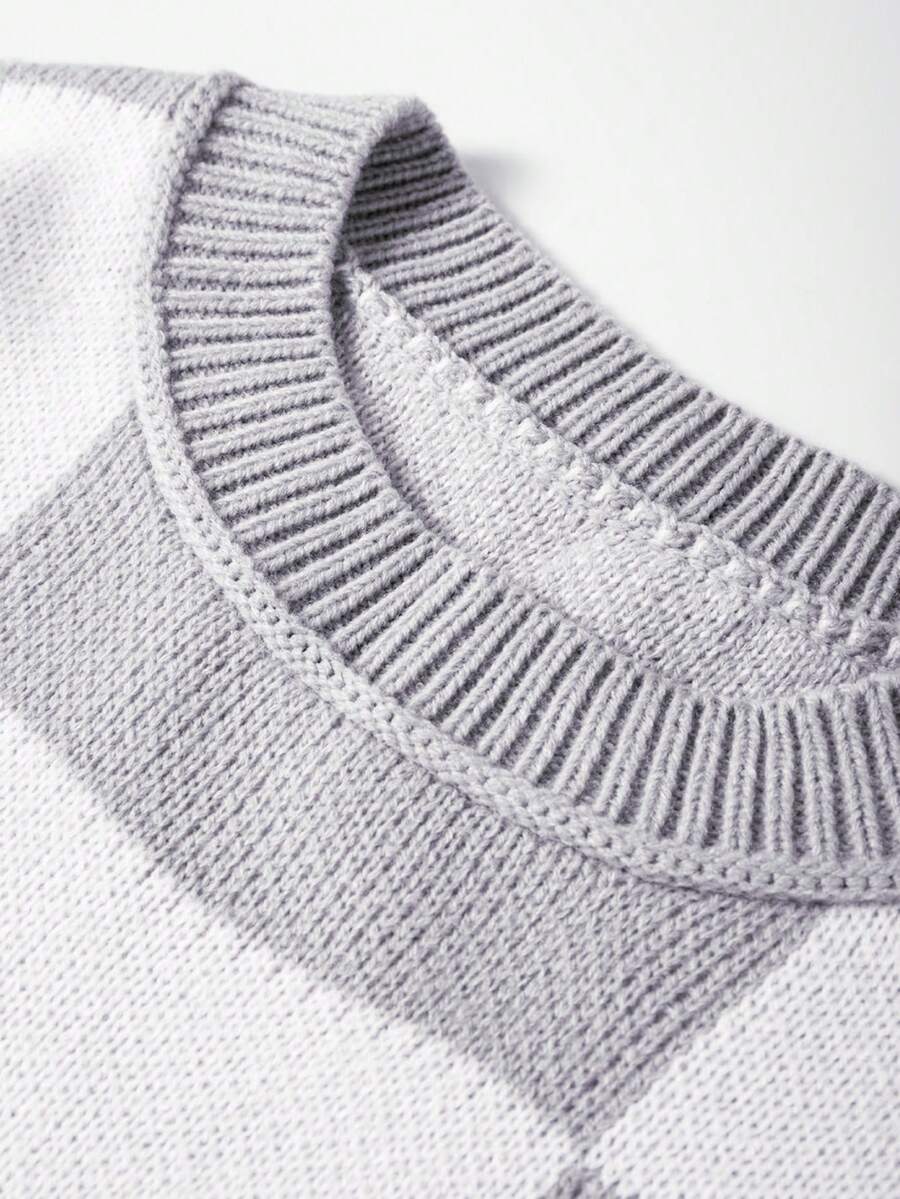 Noor | Colorblock Knit Sweater