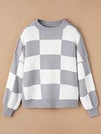 Noor | Colorblock Knit Sweater